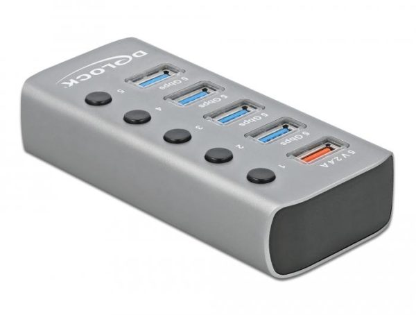 USB Хъб, 4 порта, DELOCK-63262 2