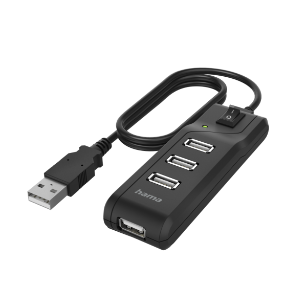 USB хъб, 4 порта, HAMA-200118 1