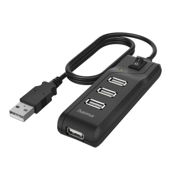 USB хъб, 4 порта, HAMA-200118 3
