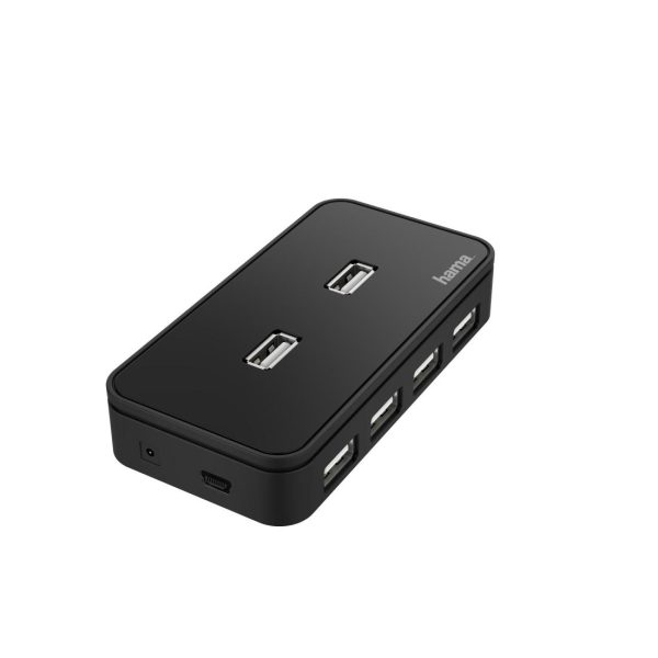 USB хъб, 7-портов, със захранване, HAMA-200123 2