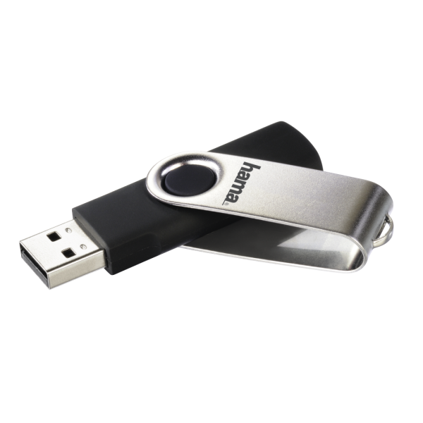 USB памет HAMA Rotate, 128GB,10 MB/s, Черен 3