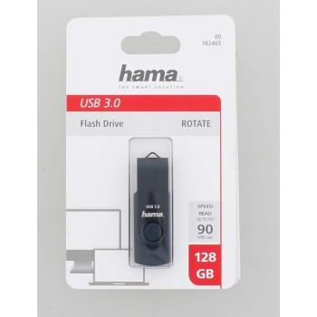 USB памет HAMA Rotate, 128GB, USB 3.0 90 MB/s, Петролно синьо 4
