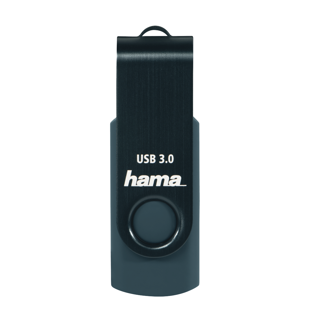 USB памет HAMA Rotate, 256GB,USB 3.0 90 MB/s, Петролно синьо 1