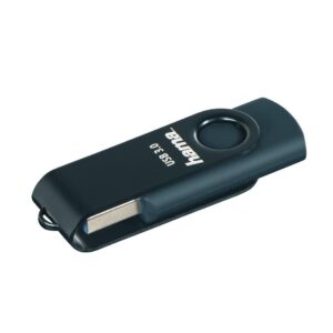 USB памет HAMA Rotate, 64GB, USB 3.0 70 MB/s, Петролно синьо 1