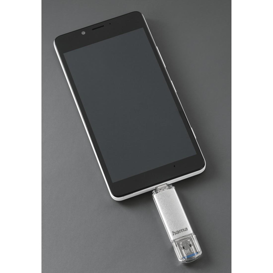 USB памет HAMA Тип USB-C/ USB-A 3.0 Laeta, 16GB, 40Mb/s 4
