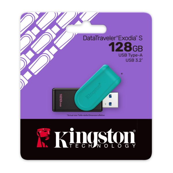 USB памет KINGSTON DataTraveler Exodia S 128GB 3