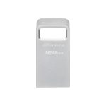 USB памет KINGSTON DataTraveler Micro, 128GB,USB-A 3.2 Gen 1, Сребрист 1
