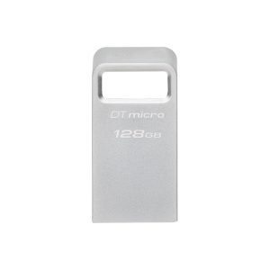 USB памет KINGSTON DataTraveler Micro, 128GB,USB-A 3.2 Gen 1, Сребрист 1