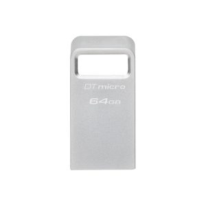 USB памет KINGSTON DataTraveler Micro, 64GB,USB-A 3.2 Gen 1, Сребрист 1
