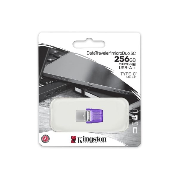 USB памет KINGSTON DataTraveler microDuo 3C 256GB 3