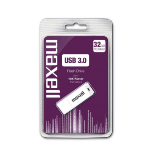 USB памет MAXELL Speedboat, 32GB USB 3.0 бяла 1