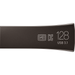 USB памет Samsung BAR Plus, 128GB, USB-A, Titanium Gray 1