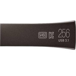 USB памет Samsung BAR Plus, 256GB, USB-A, Titanium Gray 1