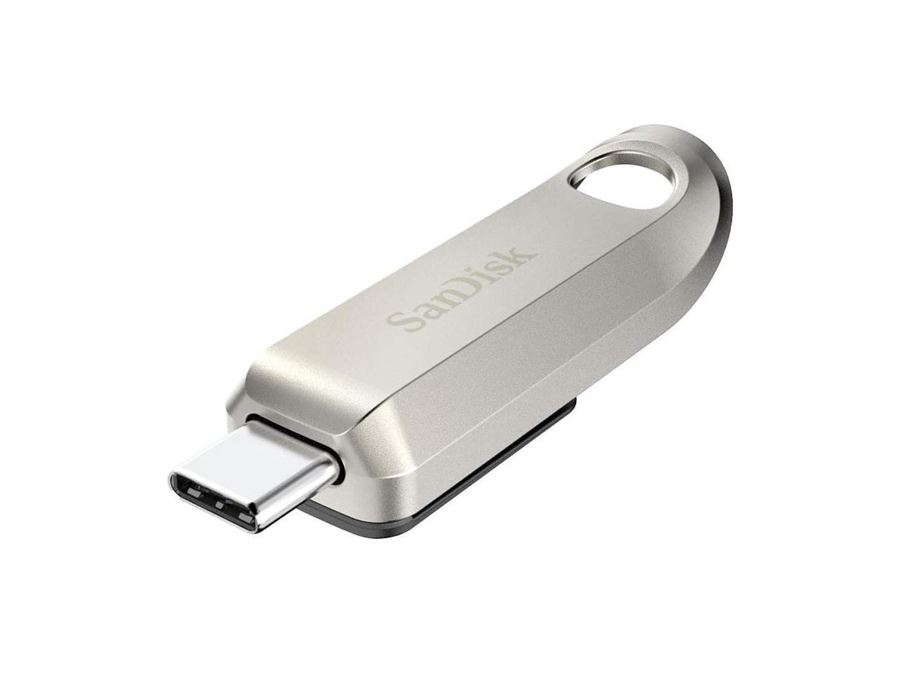 USB памет SanDisk Ultra Luxe, 64GB, USB 3.2 Gen 1, USB-C, Сребрист 2