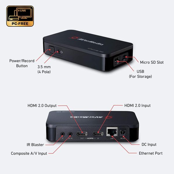 Външен кепчър AVerMedia Capture HD Video EZRecorder 330 2