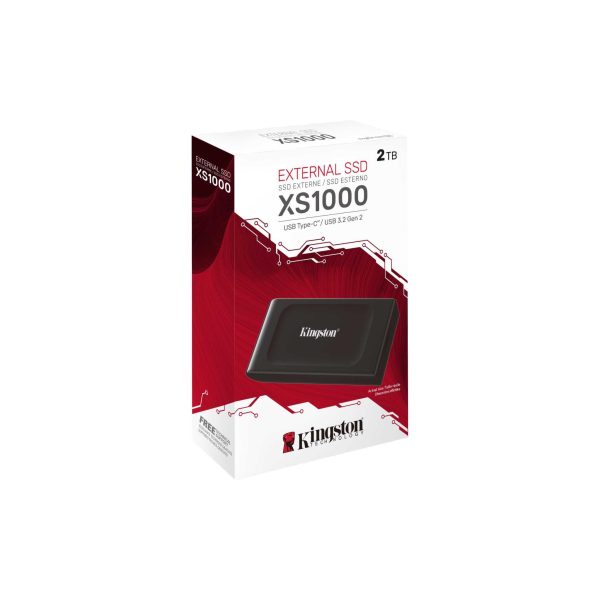 Външен SSD Kingston XS1000, 2TB 3