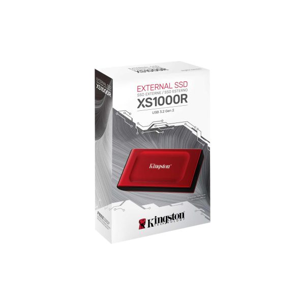 Външен SSD Kingston XS1000R, 2TB 3