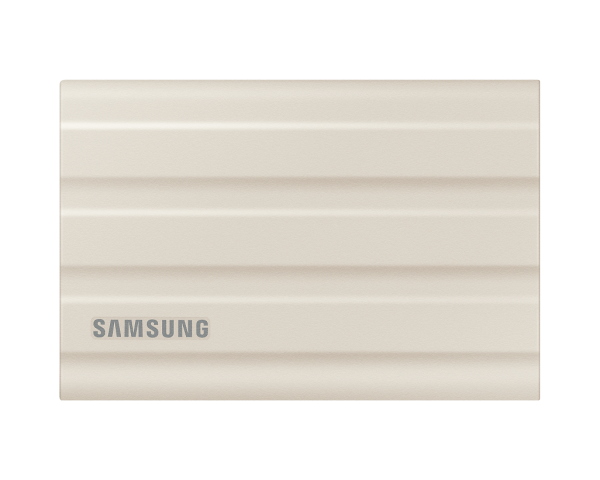 Външен SSD Samsung T7 Shield, 1TB USB-C, Бежов 1