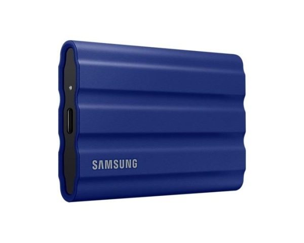 Външен SSD Samsung T7 Shield, 1TB USB-C, Син 2