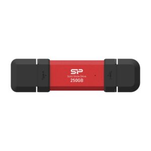Външен SSD Silicon Power DS72 Red - 250GB 1