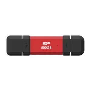 Външен SSD Silicon Power DS72 Red - 500GB 1