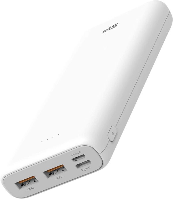Външна батерия Silicon Power C20QC White 20000 mAh 2