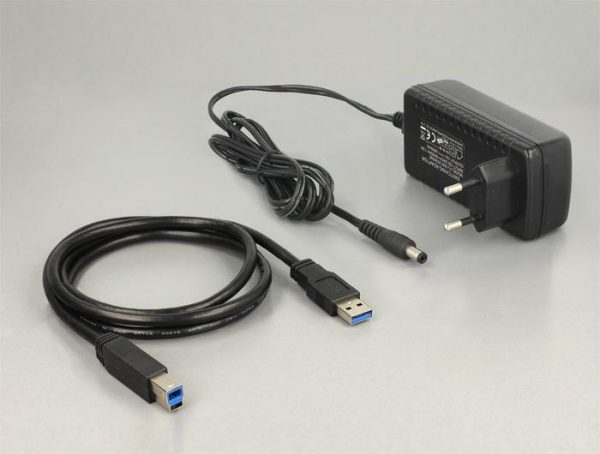 Външна докинг станция Delock 62661, за 2.5"/3.5" HDD/SSD, USB 3.0, Функция за клониране, Черен 6