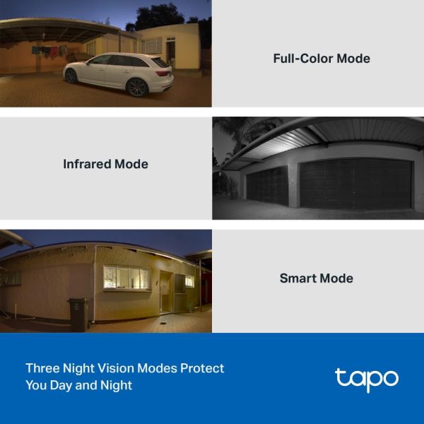 Външна охранителна WiFi камера TP-Link Tapo C510W - 2K Pan/Tilt 3