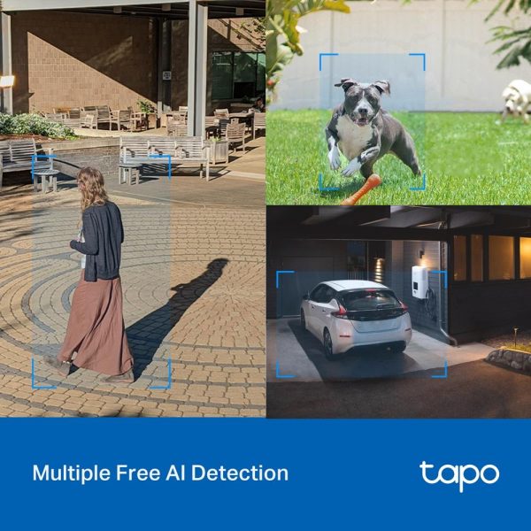 Външна охранителна WiFi камера TP-Link Tapo C520WS - 2K Pan/Tilt 5