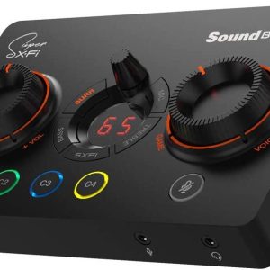 Външна звукова карта Creative Sound Blaster GC7, USB-C, Super X-FI, PC, Mac, PS 4/5, Xbox, Nintendo Switch 1