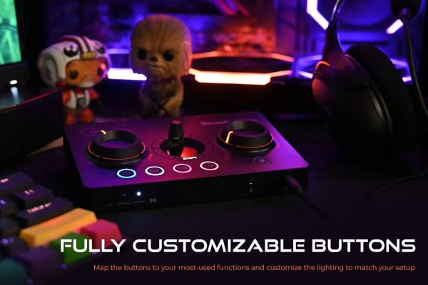 Външна звукова карта Creative Sound Blaster GC7, USB-C, Super X-FI, PC, Mac, PS 4/5, Xbox, Nintendo Switch 2