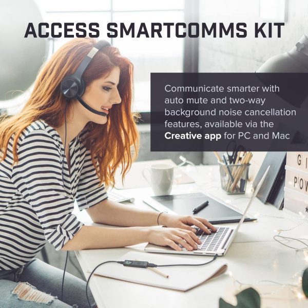 Външна звукова карта Creative Sound Blaster X1, USB-C, DAC, Super X-FI 2