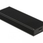 Външно чекмедже Delock за M.2 NVMe PCIe или SATA SSD, USB-C 3.2 Gen 2 1