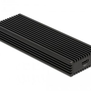 Външно чекмедже Delock за M.2 NVMe PCIe или SATA SSD, USB-C 3.2 Gen 2 1