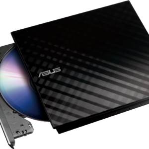 Външно USB DVD записващо устройство ASUS SDRW-08D2S-U LITE, USB 2.0, черно 1