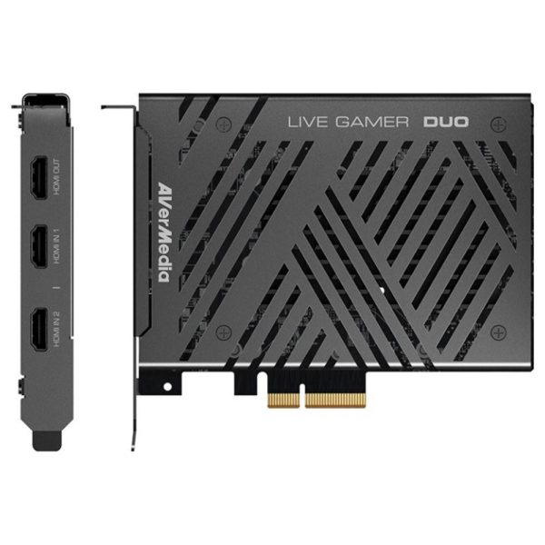 Вътрешен кепчър AVerMedia LIVE Gamer DUO, PCIe 2
