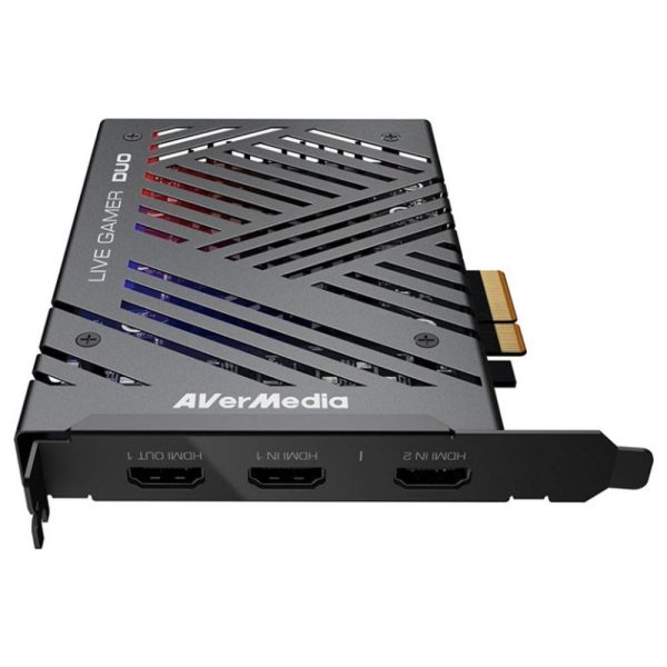 Вътрешен кепчър AVerMedia LIVE Gamer DUO, PCIe 3