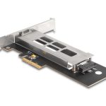Вътрешна тава Delock, PCI Express Card за 1 x M.2 NVMe SSD - Low Profile Form Factor 1