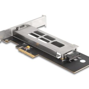 Вътрешна тава Delock, PCI Express Card за 1 x M.2 NVMe SSD - Low Profile Form Factor 1
