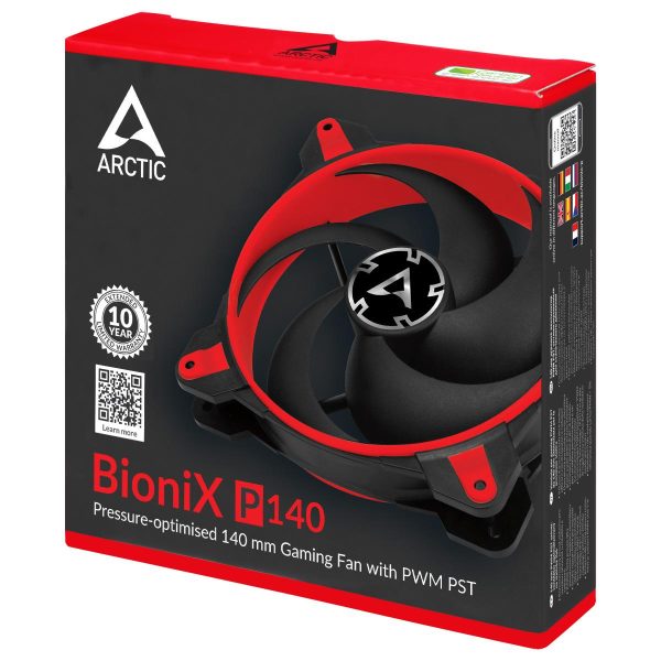 Вентилатор ARCTIC BioniX P140 Red , 4 pin, 140 mm 5