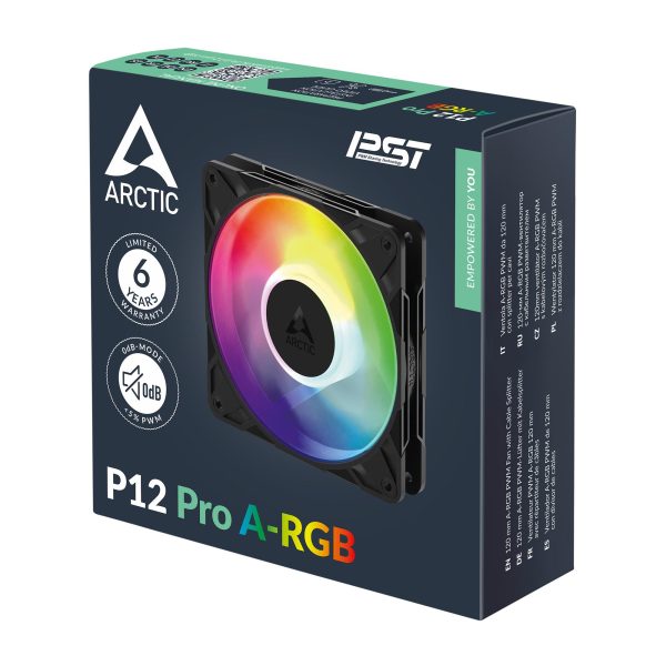 Вентилатор ARCTIC P12 Pro A-RGB 120mm PWM 7