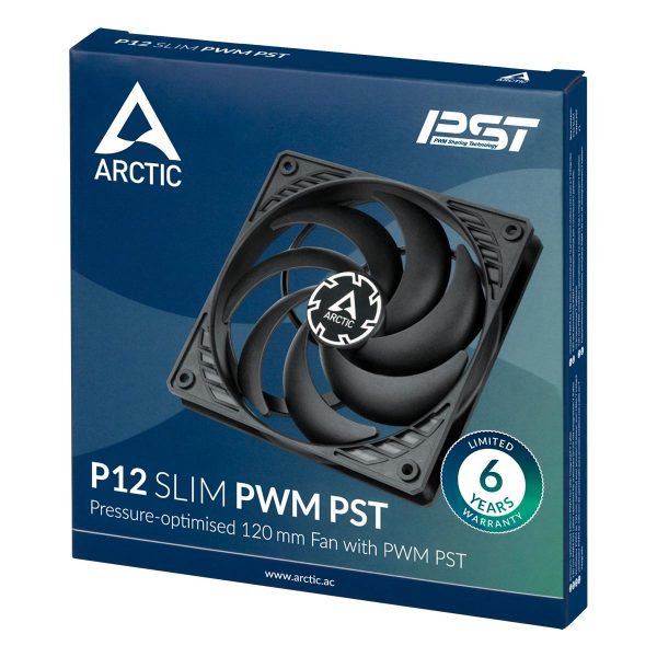 Вентилатор ARCTIC P12 SLIM PWM PST 4