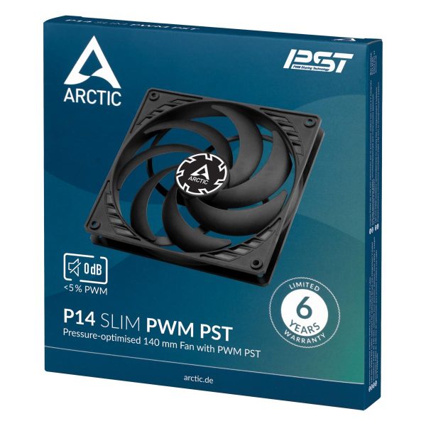 Вентилатор ARCTIC P14 SLIM PWM PST 4