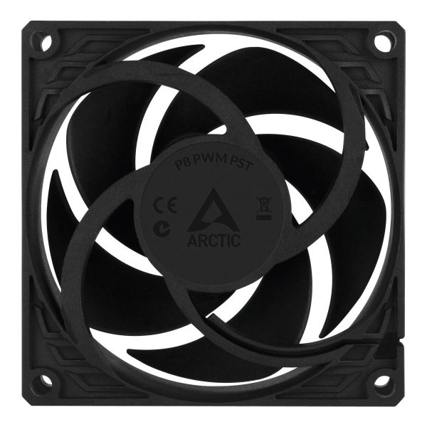Вентилатор ARCTIC P8 PWM PST, Черен 4