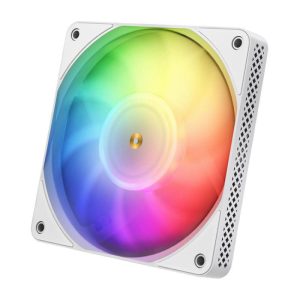 Вентилатор Jonsbo HF1215 Slim PWM, ARGB, 120x120x15, Бял 1