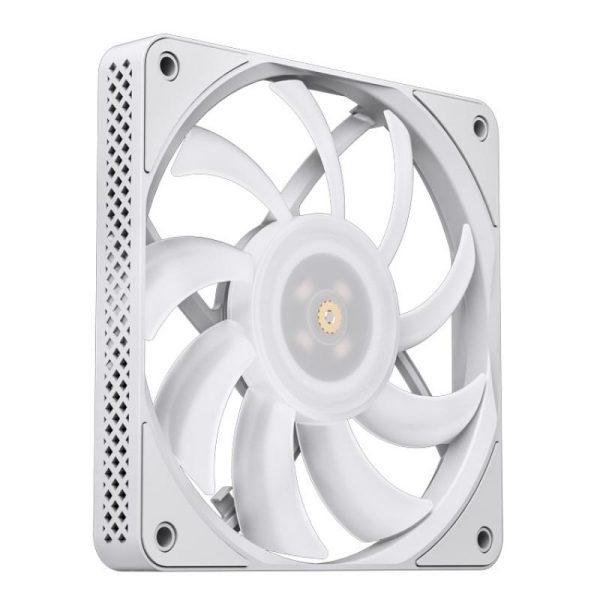 Вентилатор Jonsbo HF1215 Slim PWM, ARGB, 120x120x15, Бял 2