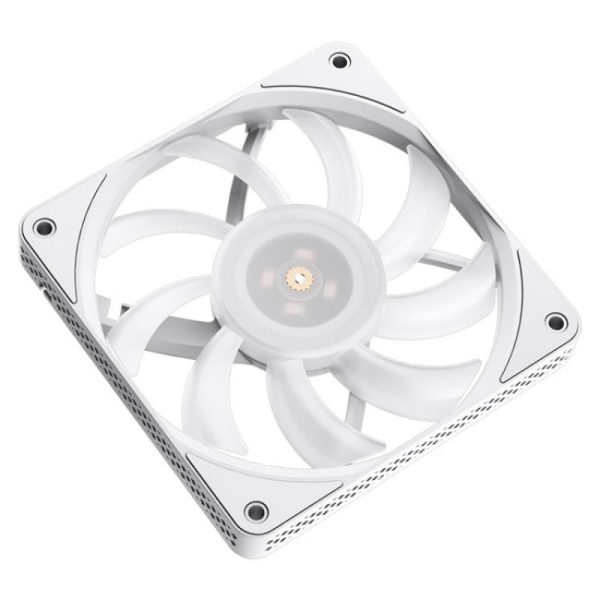 Вентилатор Jonsbo HF1215 Slim PWM, ARGB, 120x120x15, Бял 3