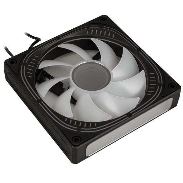 Вентилатор Kolink Umbra Void Pro 120mm ARGB, PWM, Черен 2