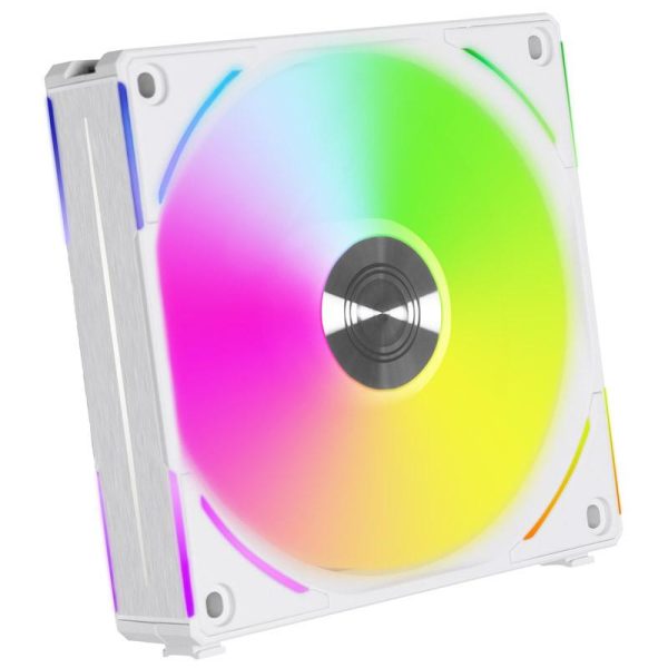 Вентилатор Lian Li UNI AL120 V2, ARGB, Бял 3