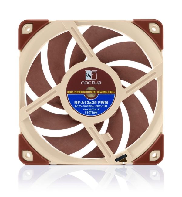 Вентилатор Noctua 120mm NF-A12x25-PWM 2